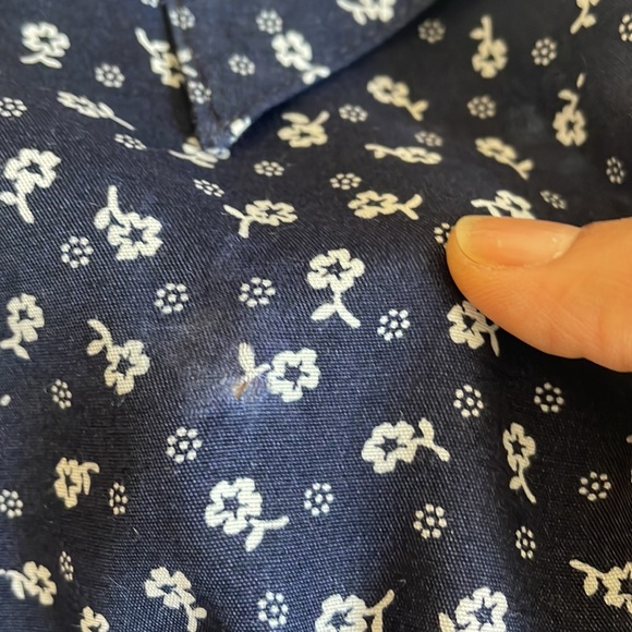 FLAT Rs. 500/- Summer crop top with printed tie knot detail - Picture 5 of 5